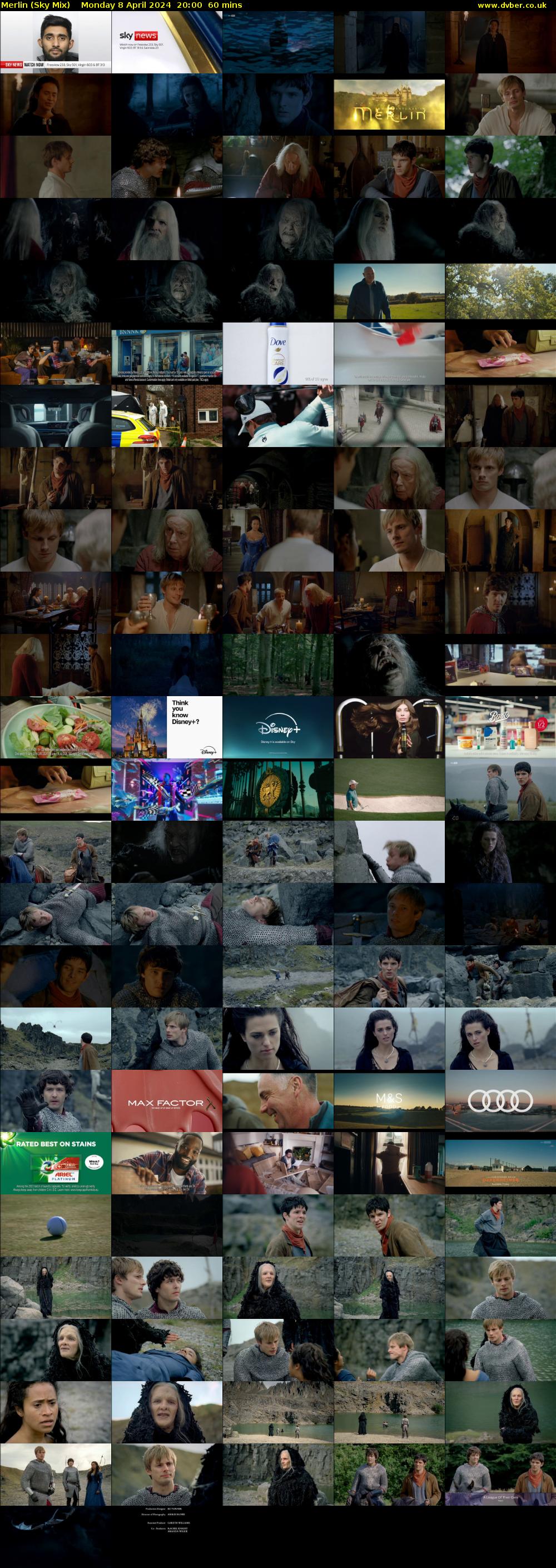 Merlin (Sky Mix) Monday 8 April 2024 20:00 - 21:00