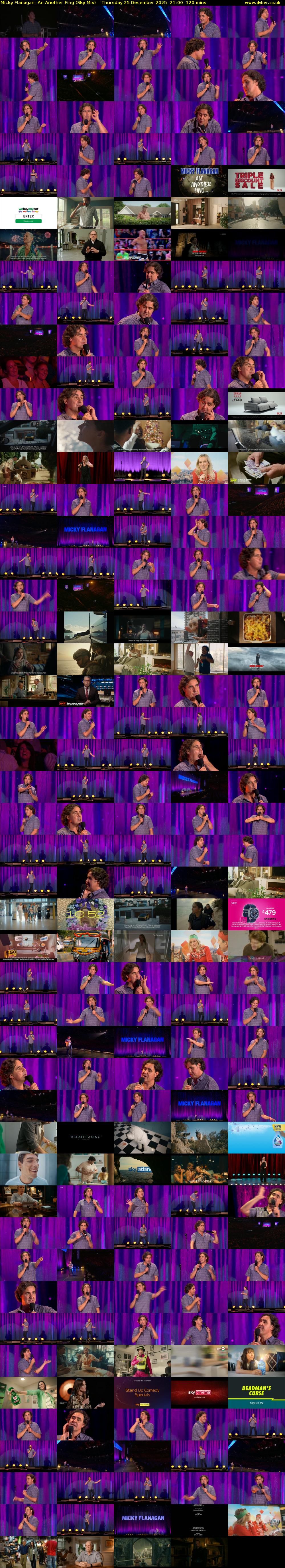 Micky Flanagan: An Another Fing (Sky Mix) Thursday 25 December 2025 21:00 - 23:00