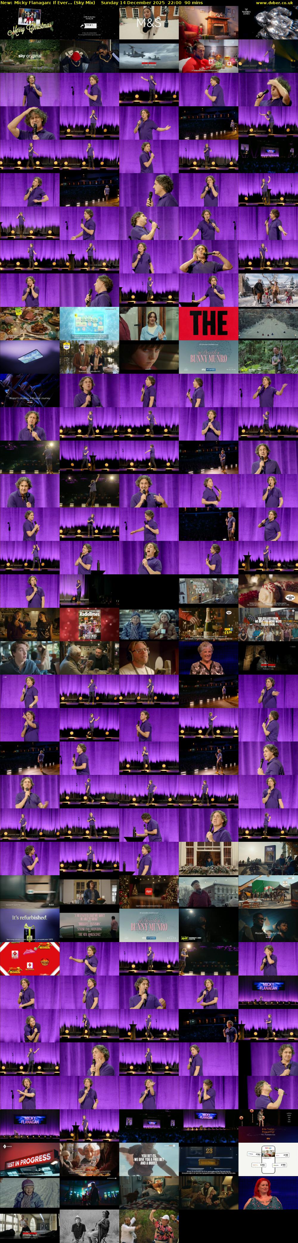 Micky Flanagan: If Ever... (Sky Mix) Sunday 14 December 2025 22:00 - 23:30