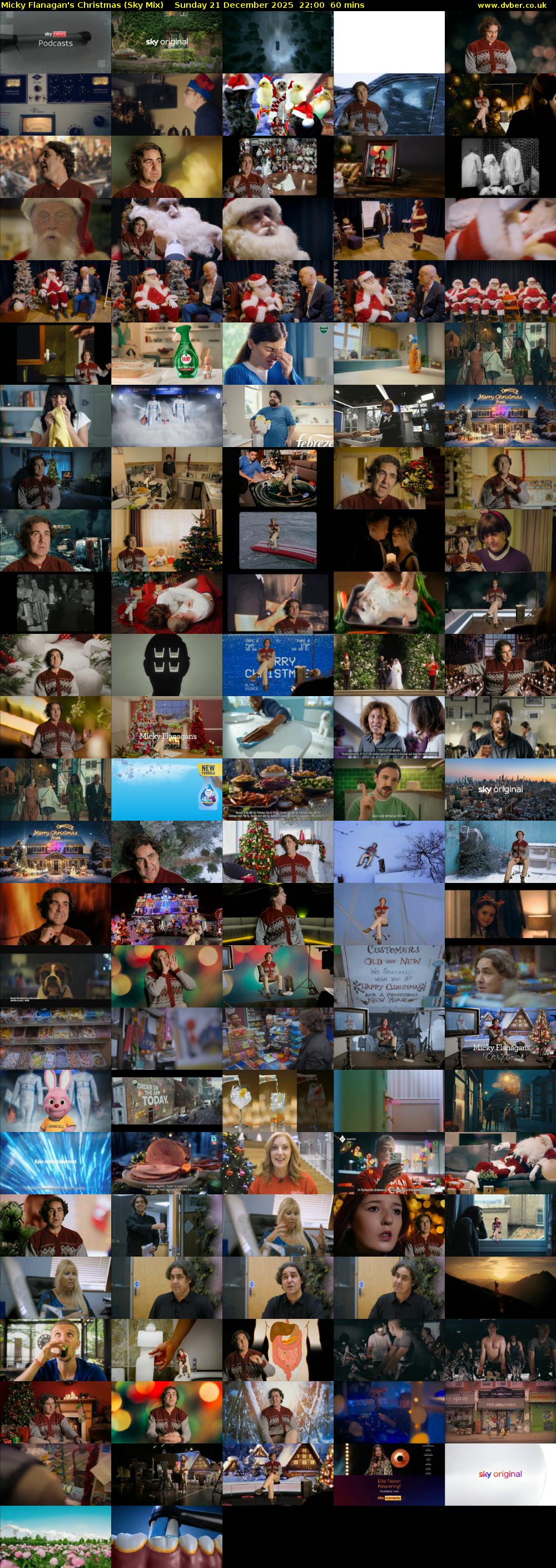 Micky Flanagan's Christmas (Sky Mix) Sunday 21 December 2025 22:00 - 23:00