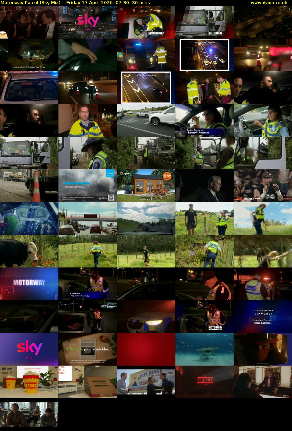 Motorway Patrol (Sky Mix) Friday 17 April 2026 07:30 - 08:00