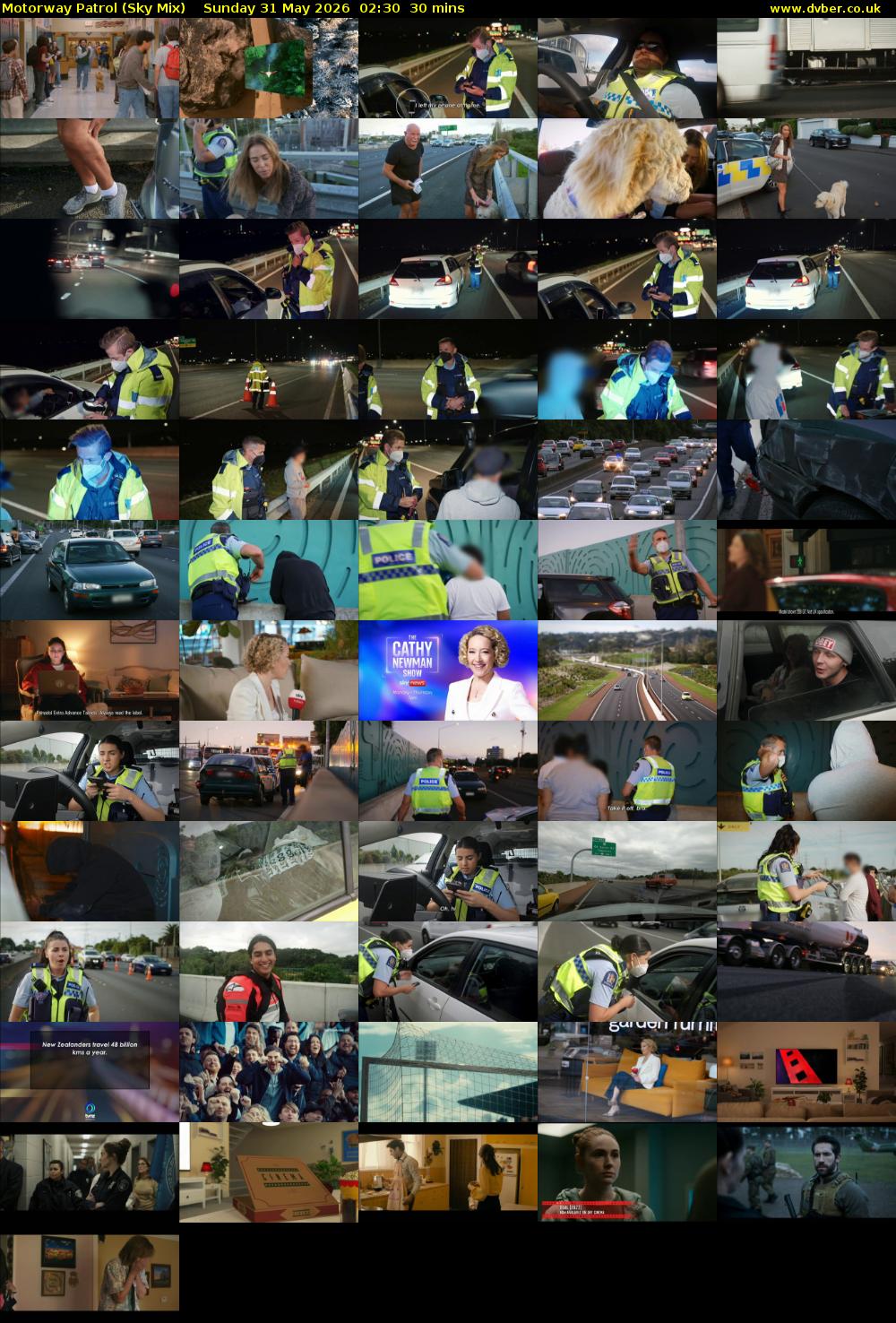Motorway Patrol (Sky Mix) Sunday 31 May 2026 02:30 - 03:00
