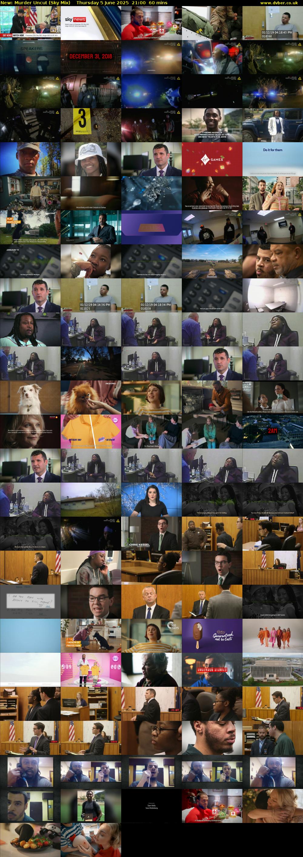 Murder Uncut (Sky Mix) Thursday 5 June 2025 21:00 - 22:00