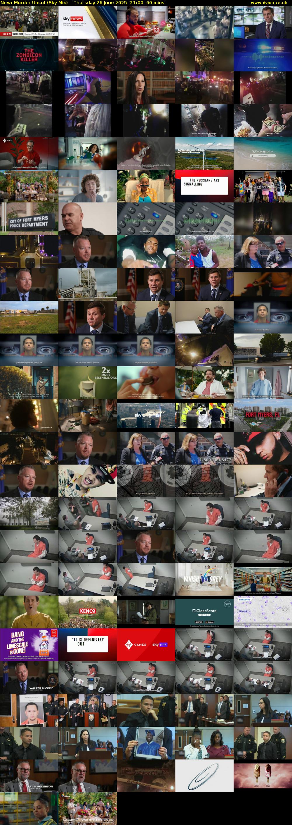 Murder Uncut (Sky Mix) Thursday 26 June 2025 21:00 - 22:00