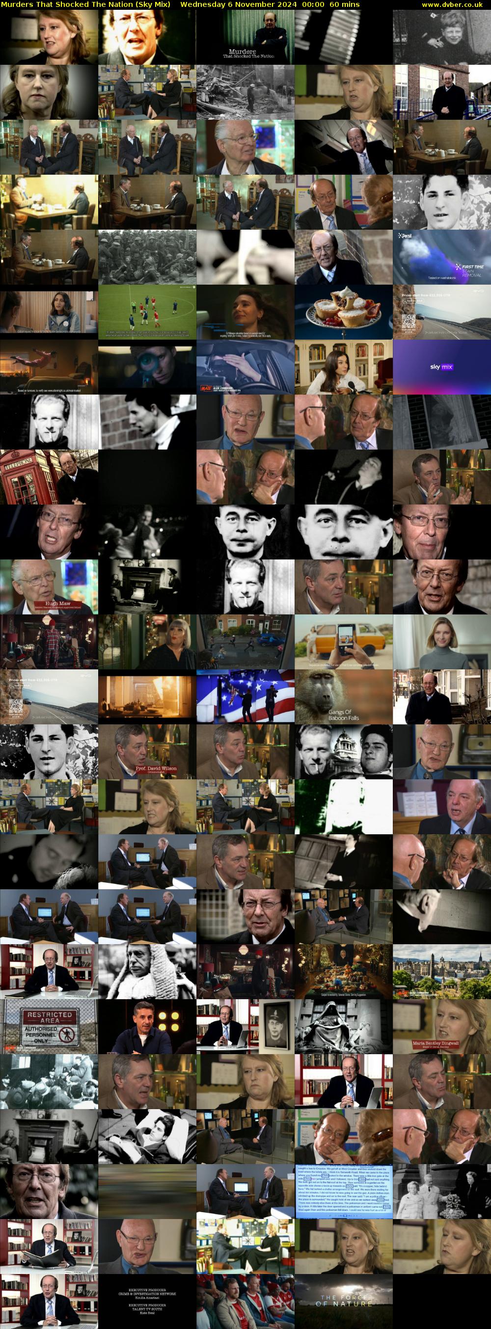 Murders That Shocked The Nation (Sky Mix) Wednesday 6 November 2024 00:00 - 01:00