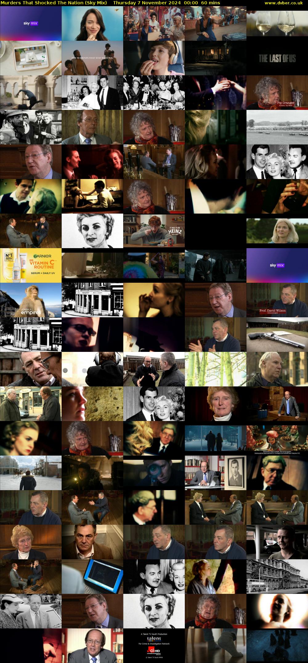 Murders That Shocked The Nation (Sky Mix) Thursday 7 November 2024 00:00 - 01:00