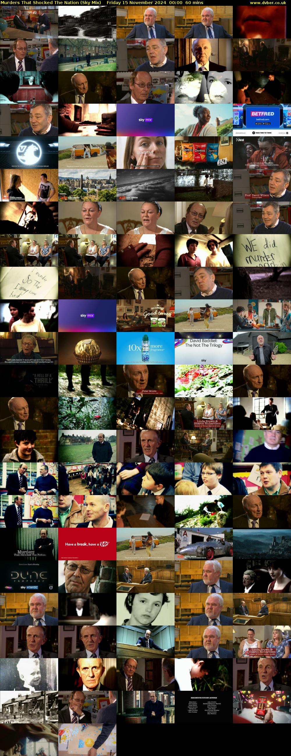 Murders That Shocked The Nation (Sky Mix) Friday 15 November 2024 00:00 - 01:00