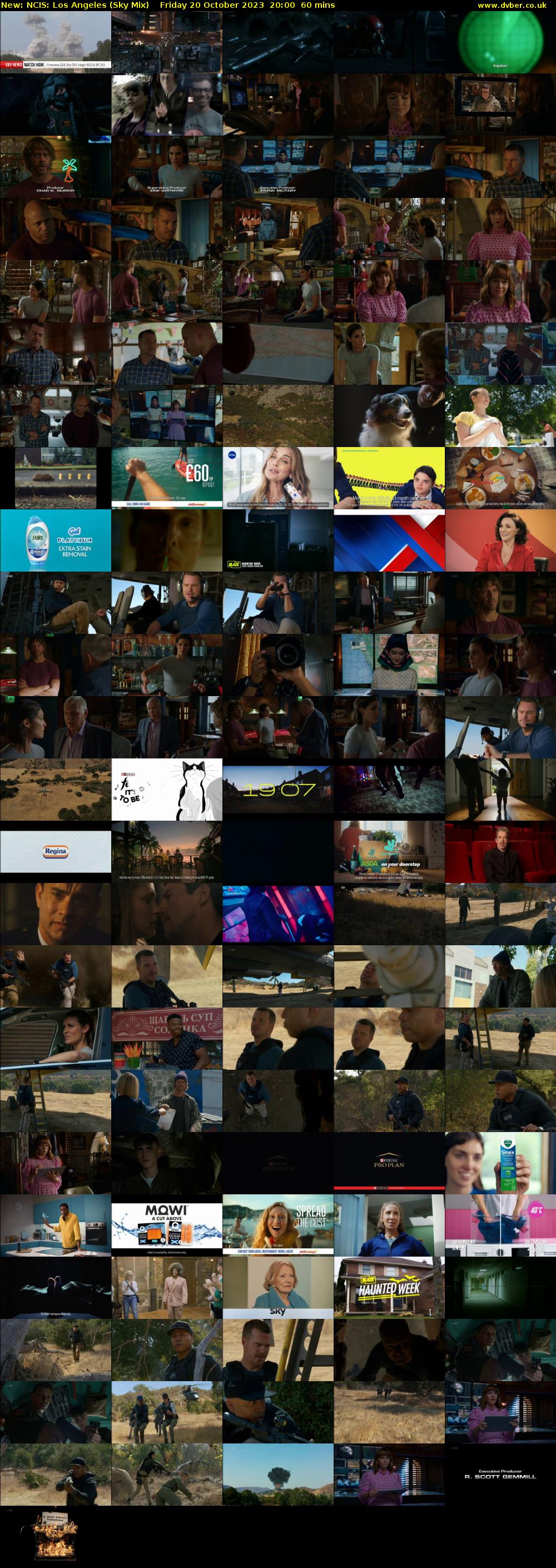 NCIS: Los Angeles (Sky Mix) Friday 20 October 2023 20:00 - 21:00