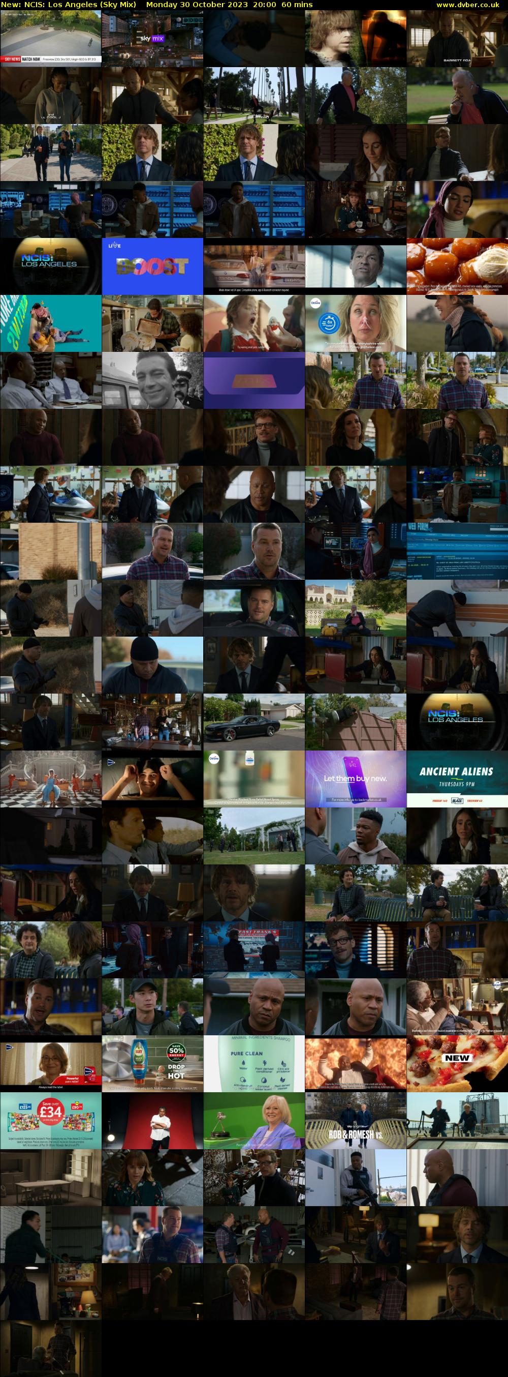 NCIS: Los Angeles (Sky Mix) Monday 30 October 2023 20:00 - 21:00