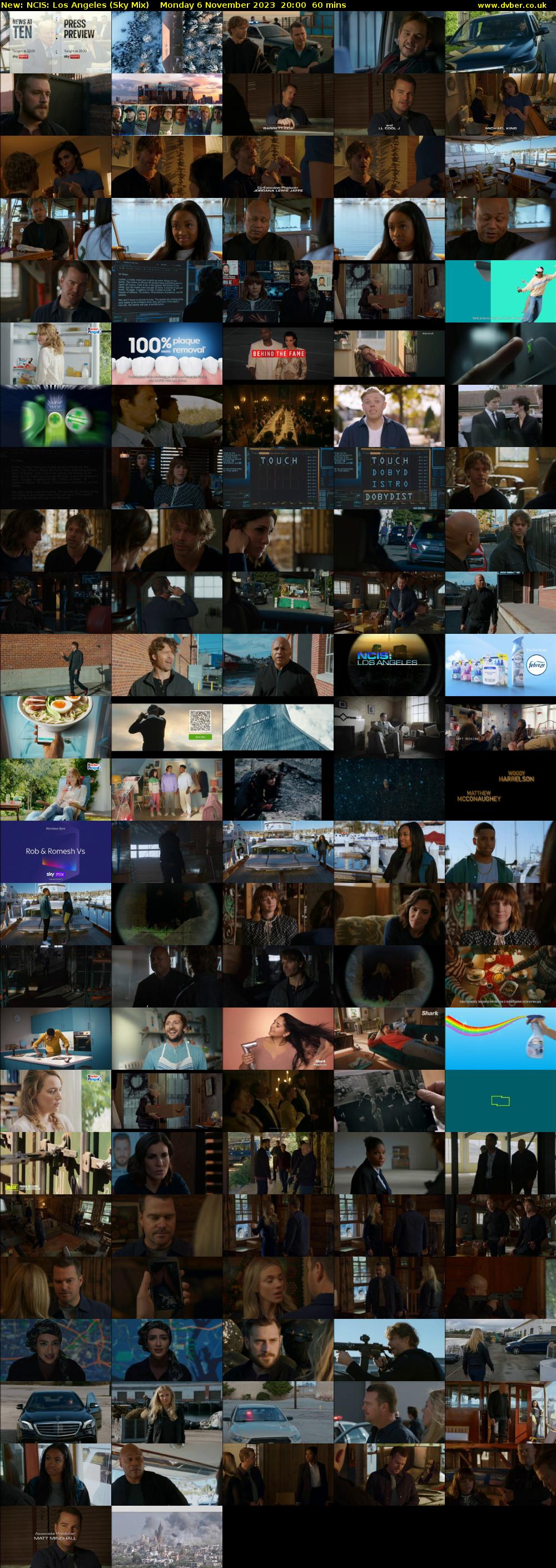NCIS: Los Angeles (Sky Mix) Monday 6 November 2023 20:00 - 21:00