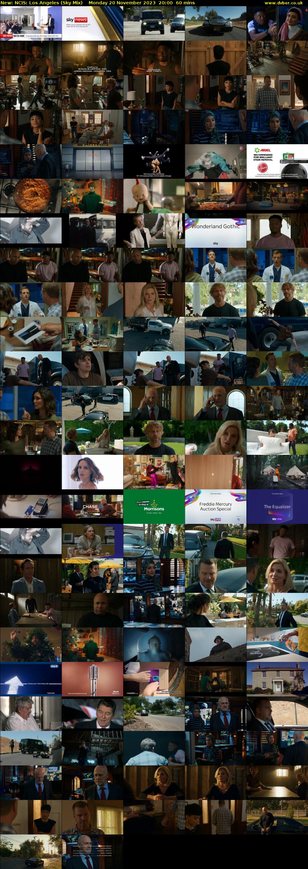 NCIS: Los Angeles (Sky Mix) Monday 20 November 2023 20:00 - 21:00