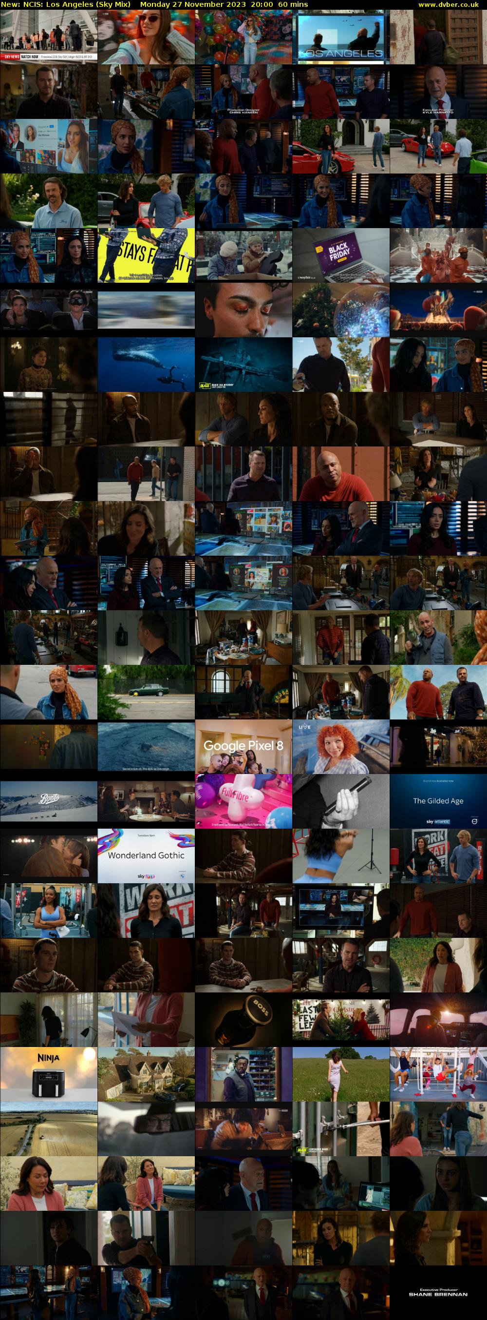 NCIS: Los Angeles (Sky Mix) Monday 27 November 2023 20:00 - 21:00