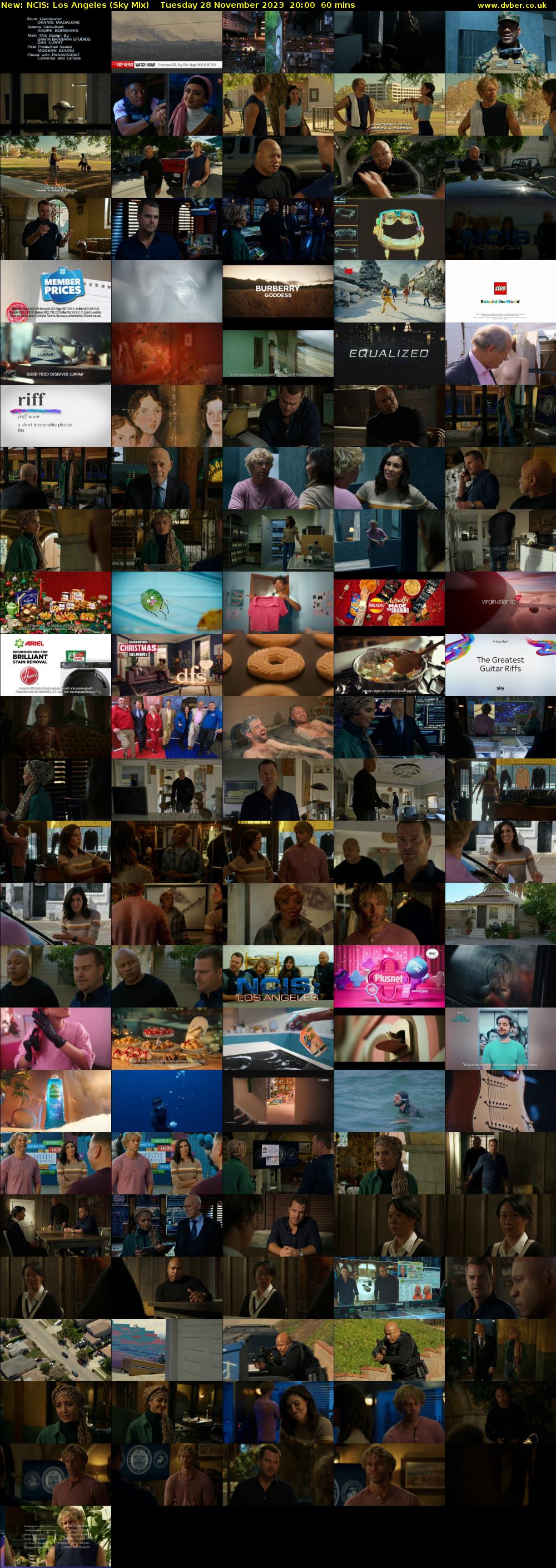 NCIS: Los Angeles (Sky Mix) Tuesday 28 November 2023 20:00 - 21:00