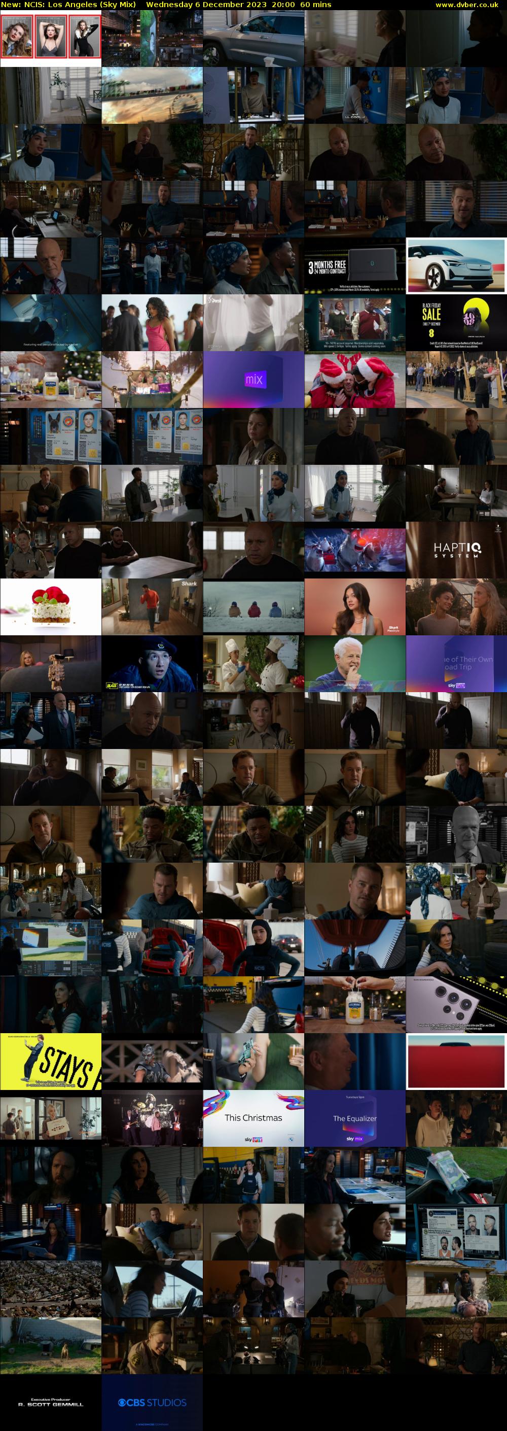 NCIS: Los Angeles (Sky Mix) Wednesday 6 December 2023 20:00 - 21:00