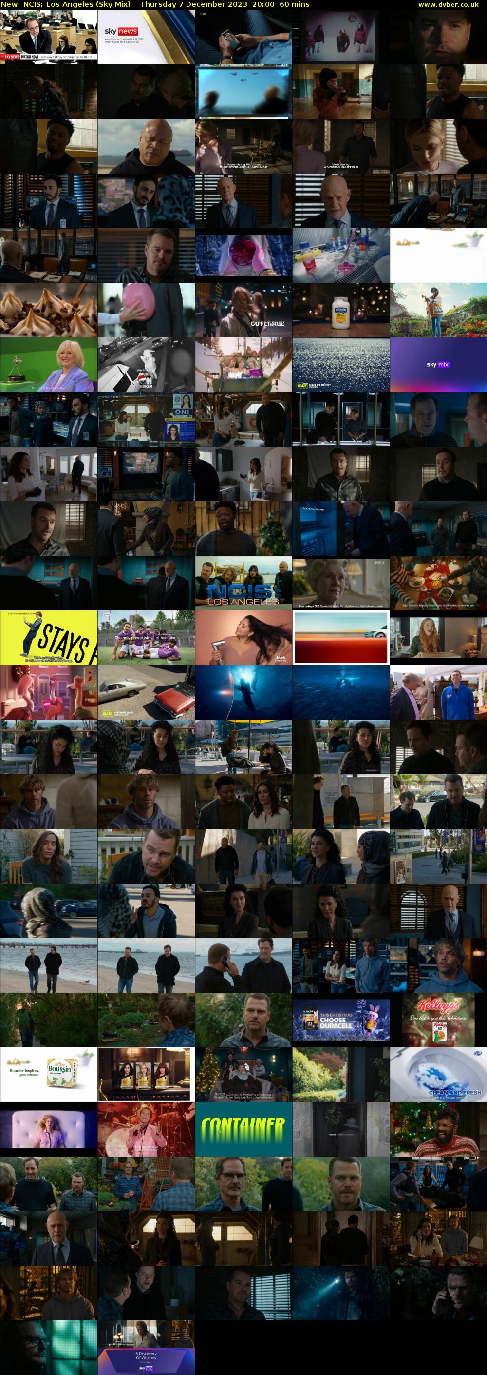 NCIS: Los Angeles (Sky Mix) Thursday 7 December 2023 20:00 - 21:00