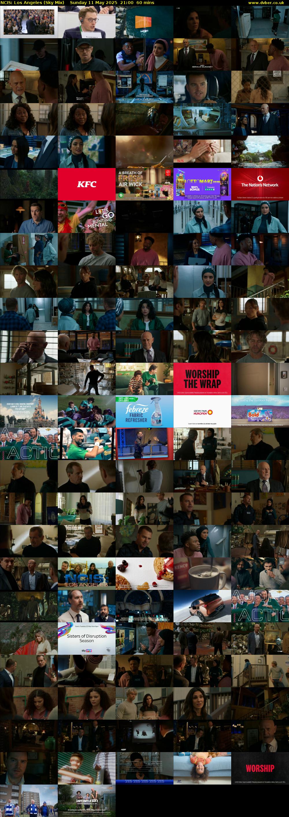 NCIS: Los Angeles (Sky Mix) Sunday 11 May 2025 21:00 - 22:00