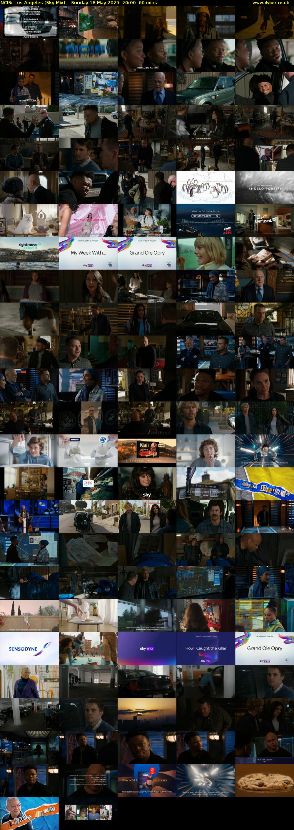 NCIS: Los Angeles (Sky Mix) Sunday 18 May 2025 20:00 - 21:00