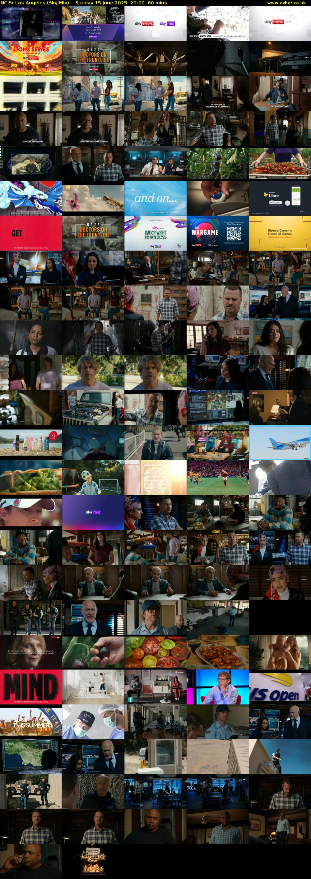 NCIS: Los Angeles (Sky Mix) Sunday 15 June 2025 20:00 - 21:00