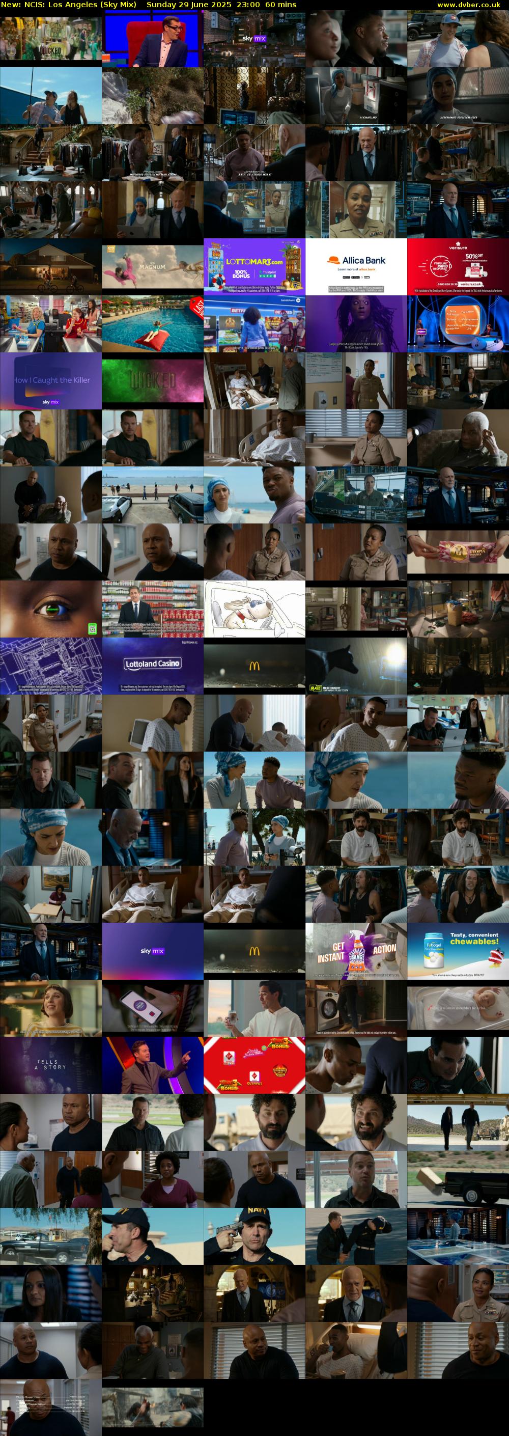 NCIS: Los Angeles (Sky Mix) Sunday 29 June 2025 23:00 - 00:00