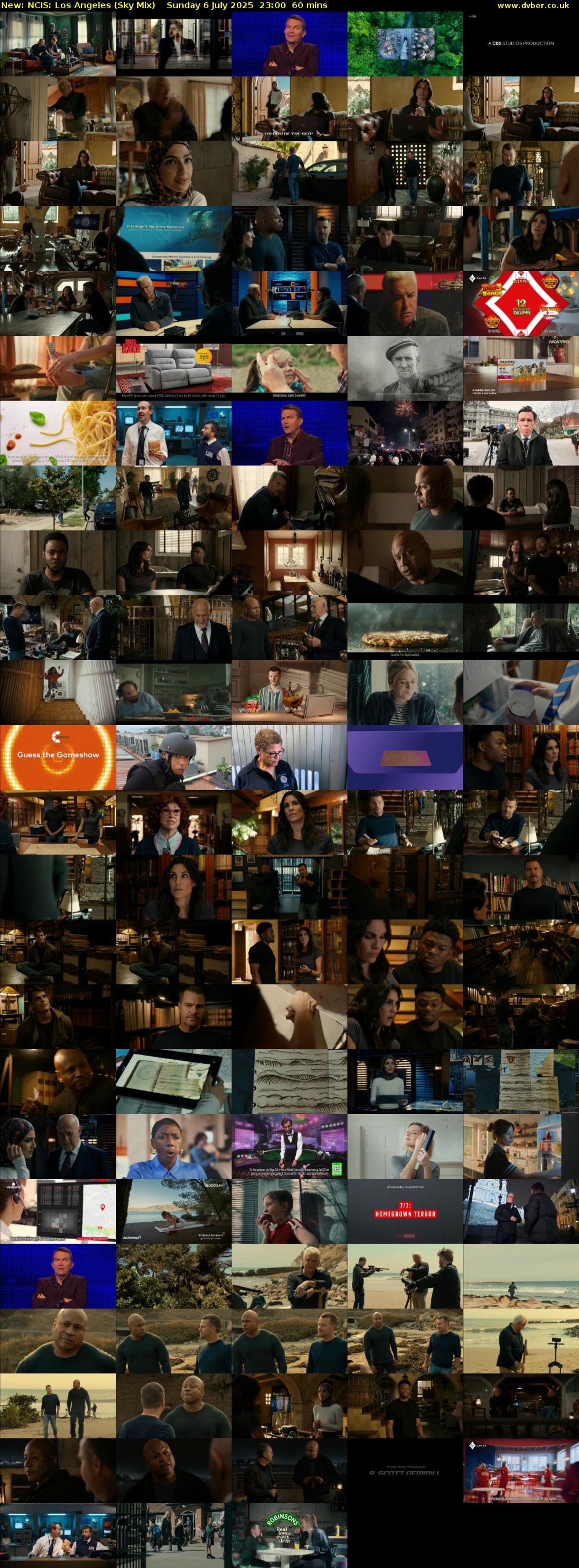 NCIS: Los Angeles (Sky Mix) Sunday 6 July 2025 23:00 - 00:00