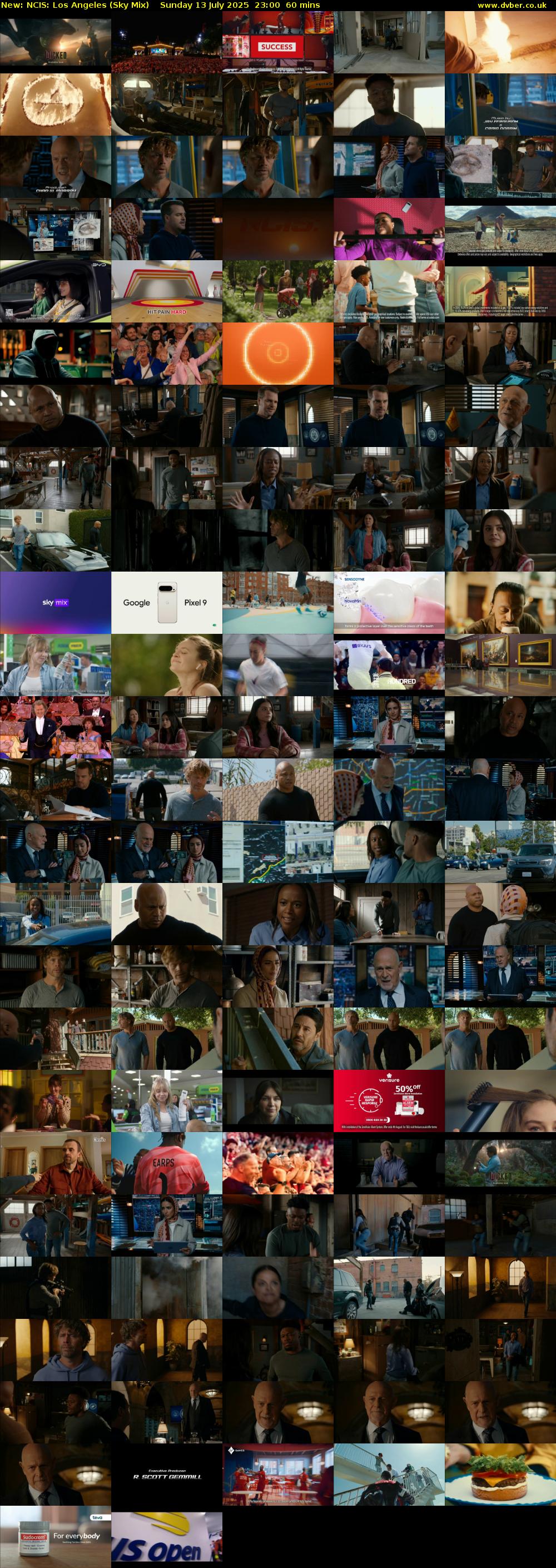 NCIS: Los Angeles (Sky Mix) Sunday 13 July 2025 23:00 - 00:00
