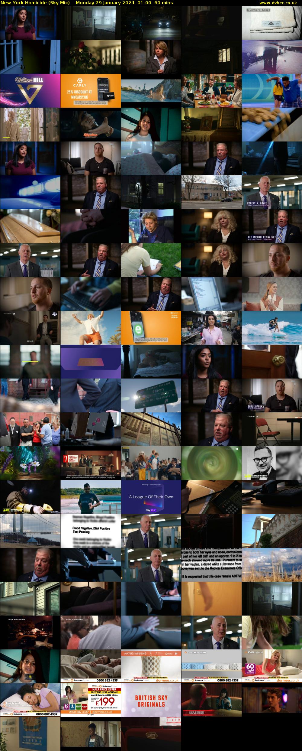New York Homicide (Sky Mix) Monday 29 January 2024 01:00 - 02:00