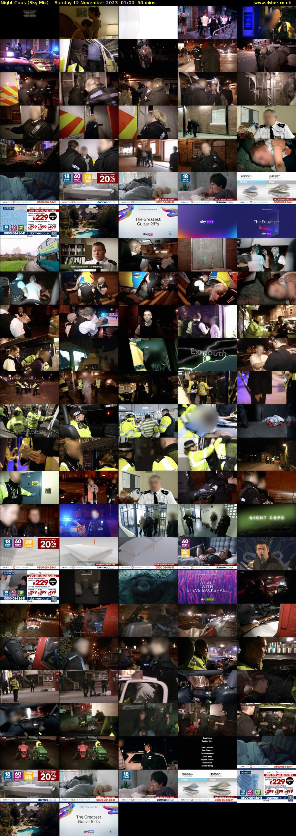 Night Cops (Sky Mix) Sunday 12 November 2023 01:00 - 02:00