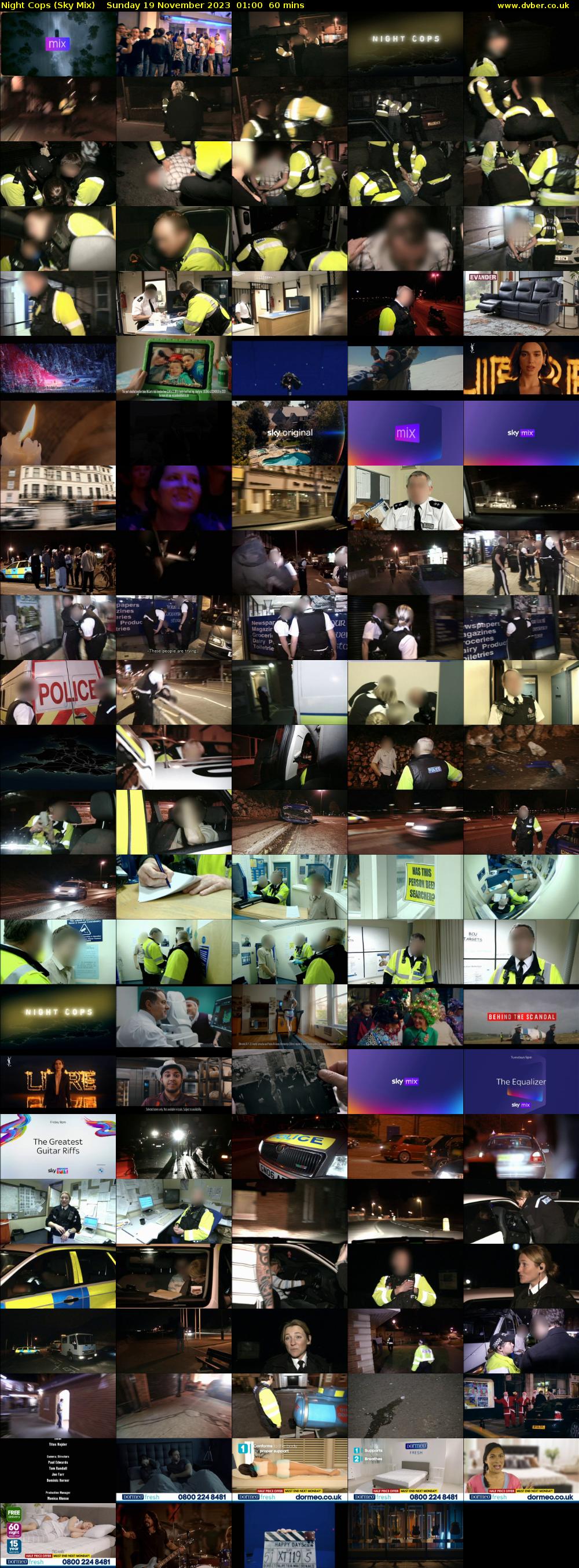 Night Cops (Sky Mix) Sunday 19 November 2023 01:00 - 02:00