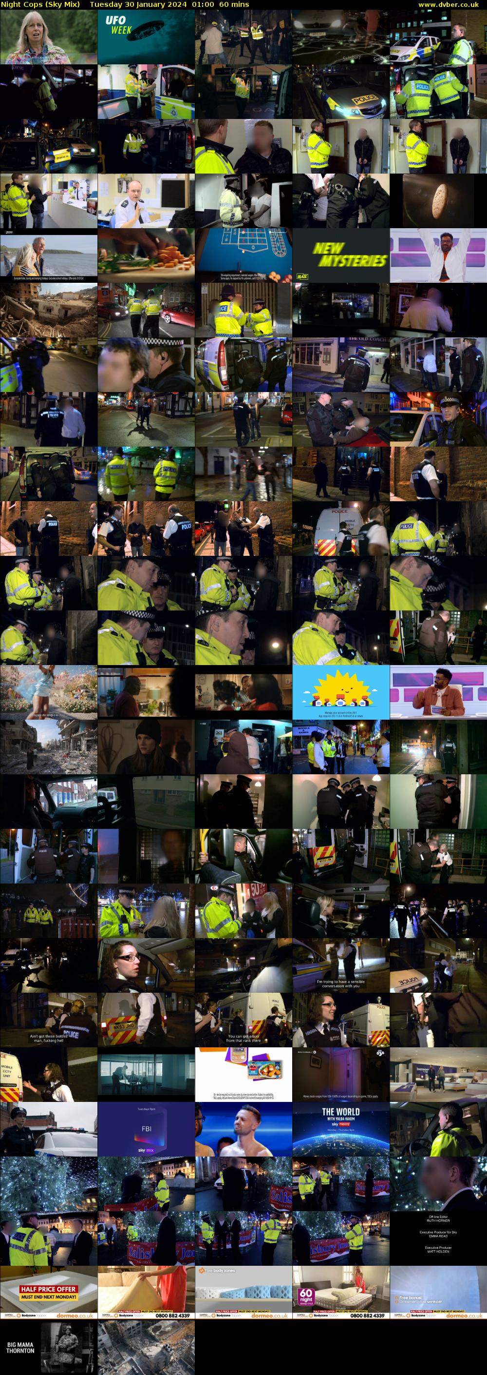Night Cops (Sky Mix) Tuesday 30 January 2024 01:00 - 02:00