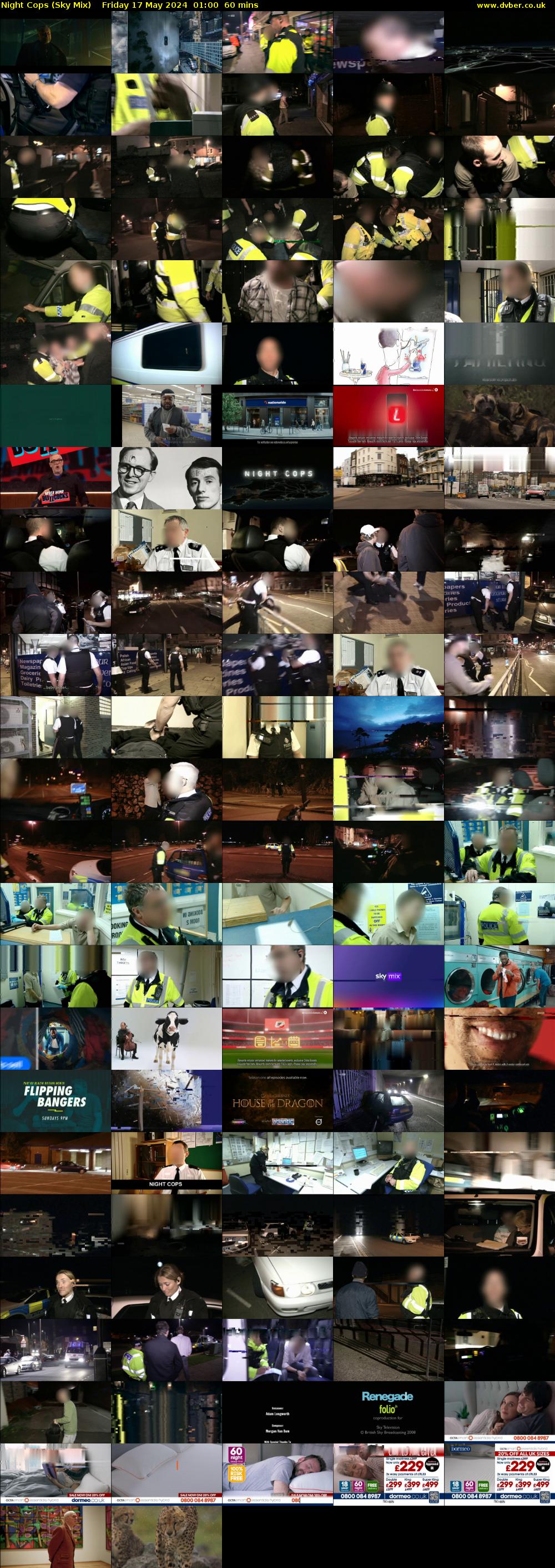 Night Cops (Sky Mix) Friday 17 May 2024 01:00 - 02:00
