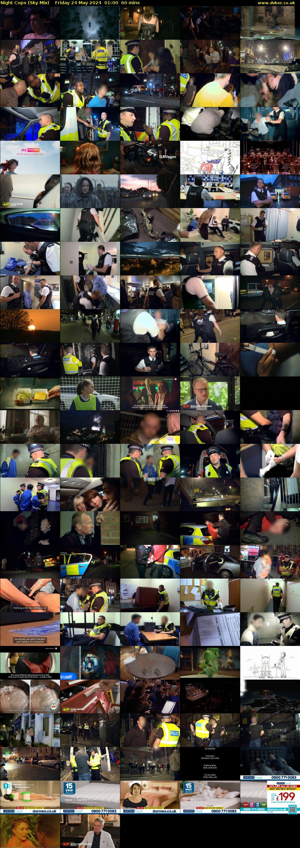 Night Cops (Sky Mix) Friday 24 May 2024 01:00 - 02:00