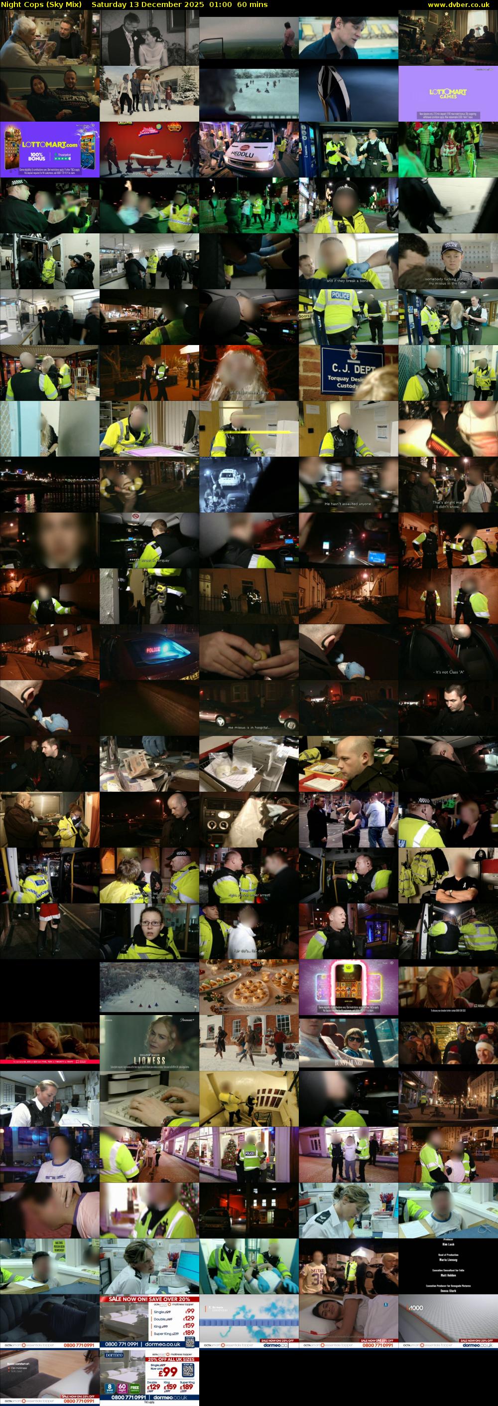 Night Cops (Sky Mix) Saturday 13 December 2025 01:00 - 02:00