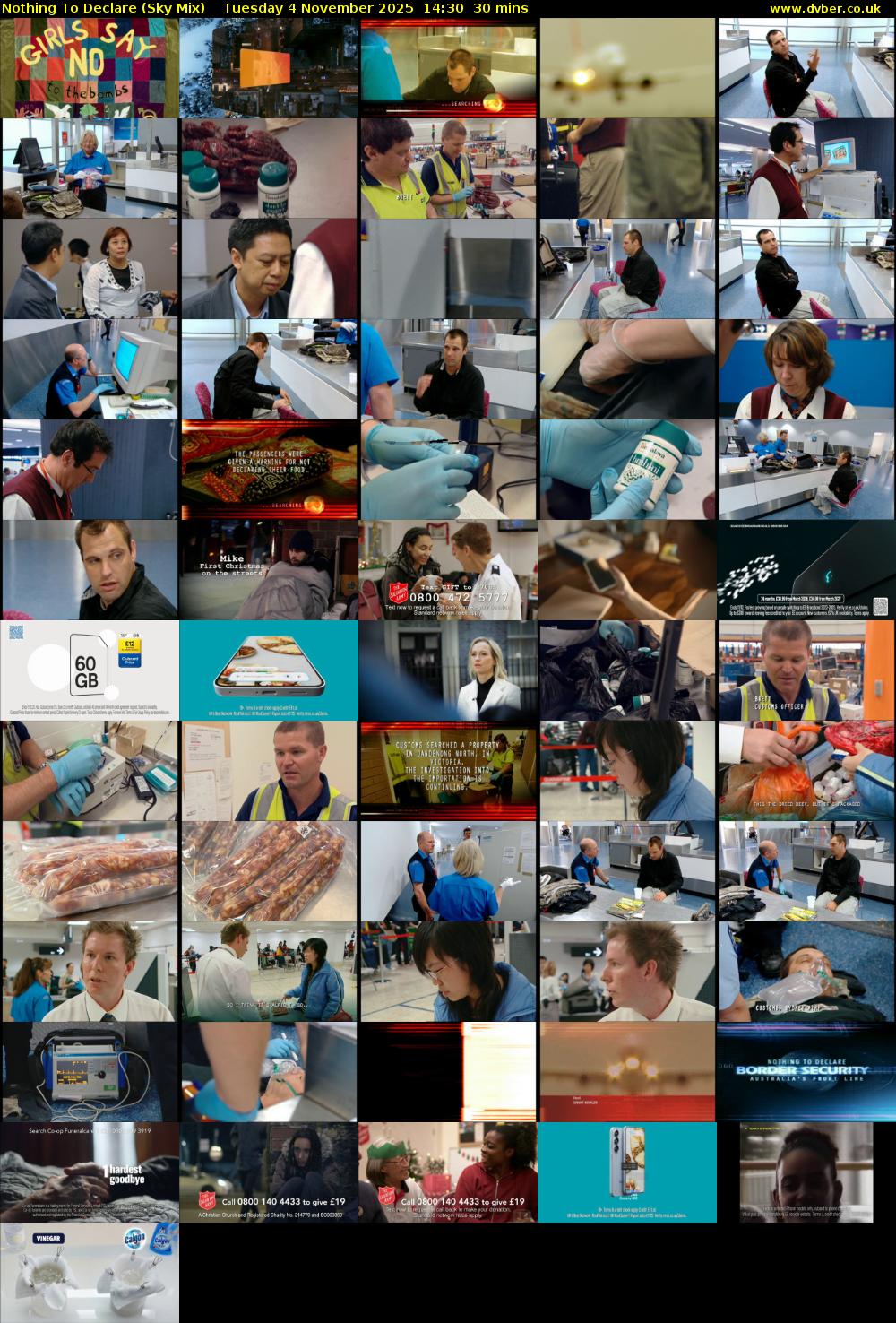 Nothing To Declare (Sky Mix) Tuesday 4 November 2025 14:30 - 15:00