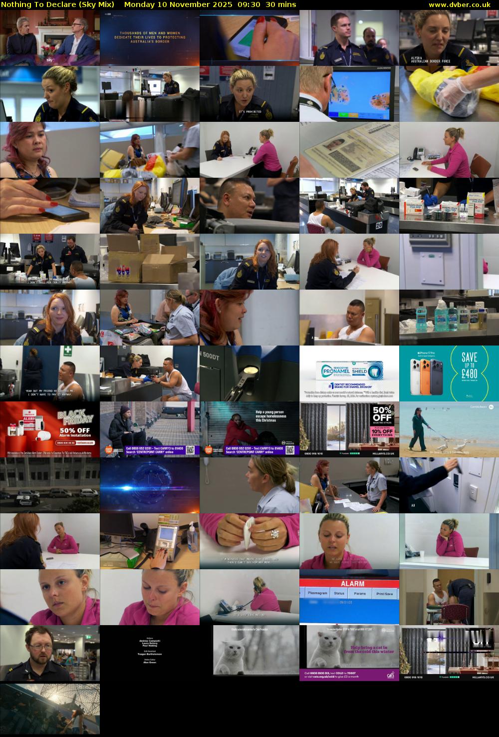 Nothing To Declare (Sky Mix) Monday 10 November 2025 09:30 - 10:00