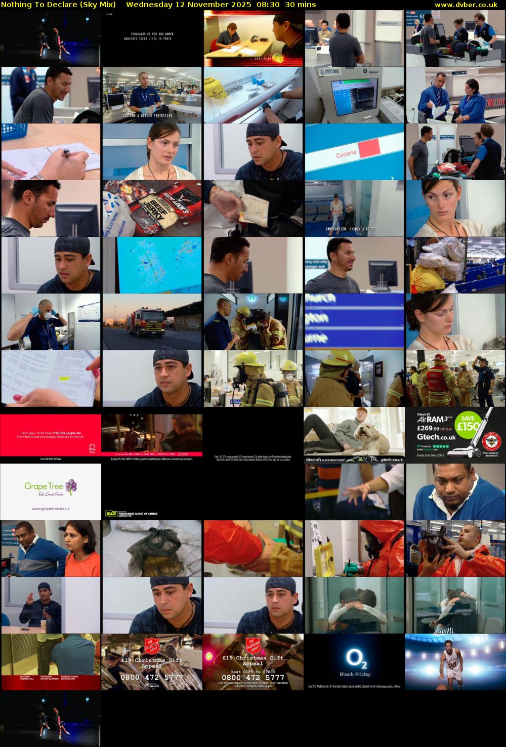 Nothing To Declare (Sky Mix) Wednesday 12 November 2025 08:30 - 09:00