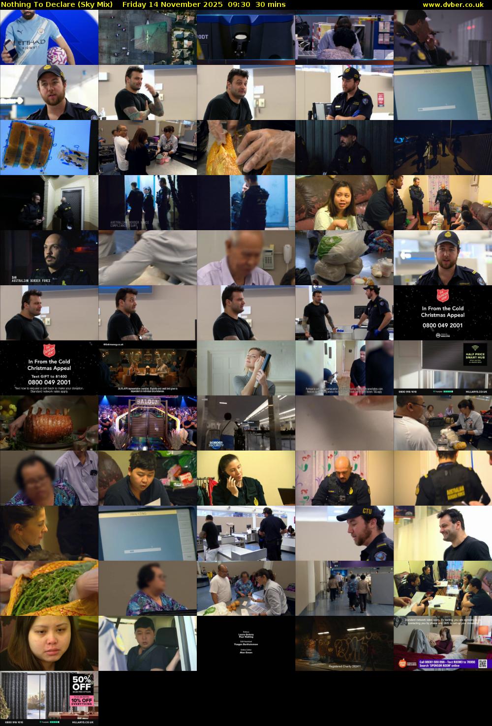 Nothing To Declare (Sky Mix) Friday 14 November 2025 09:30 - 10:00