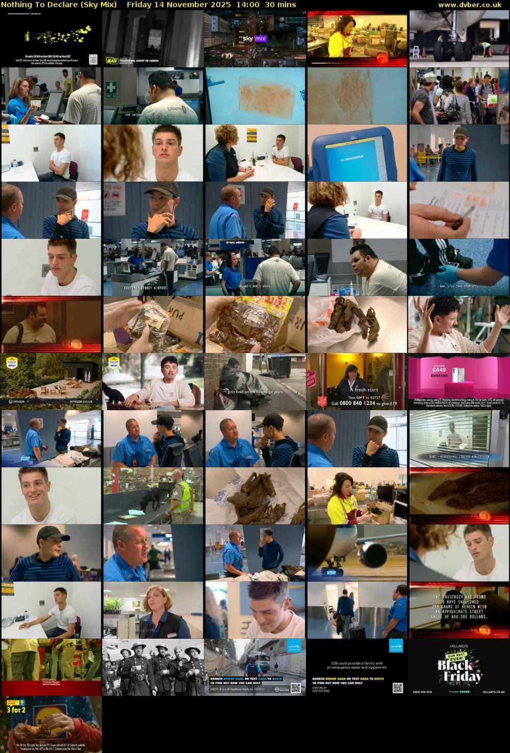 Nothing To Declare (Sky Mix) Friday 14 November 2025 14:00 - 14:30