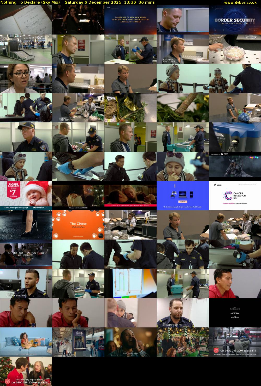 Nothing To Declare (Sky Mix) Saturday 6 December 2025 13:30 - 14:00