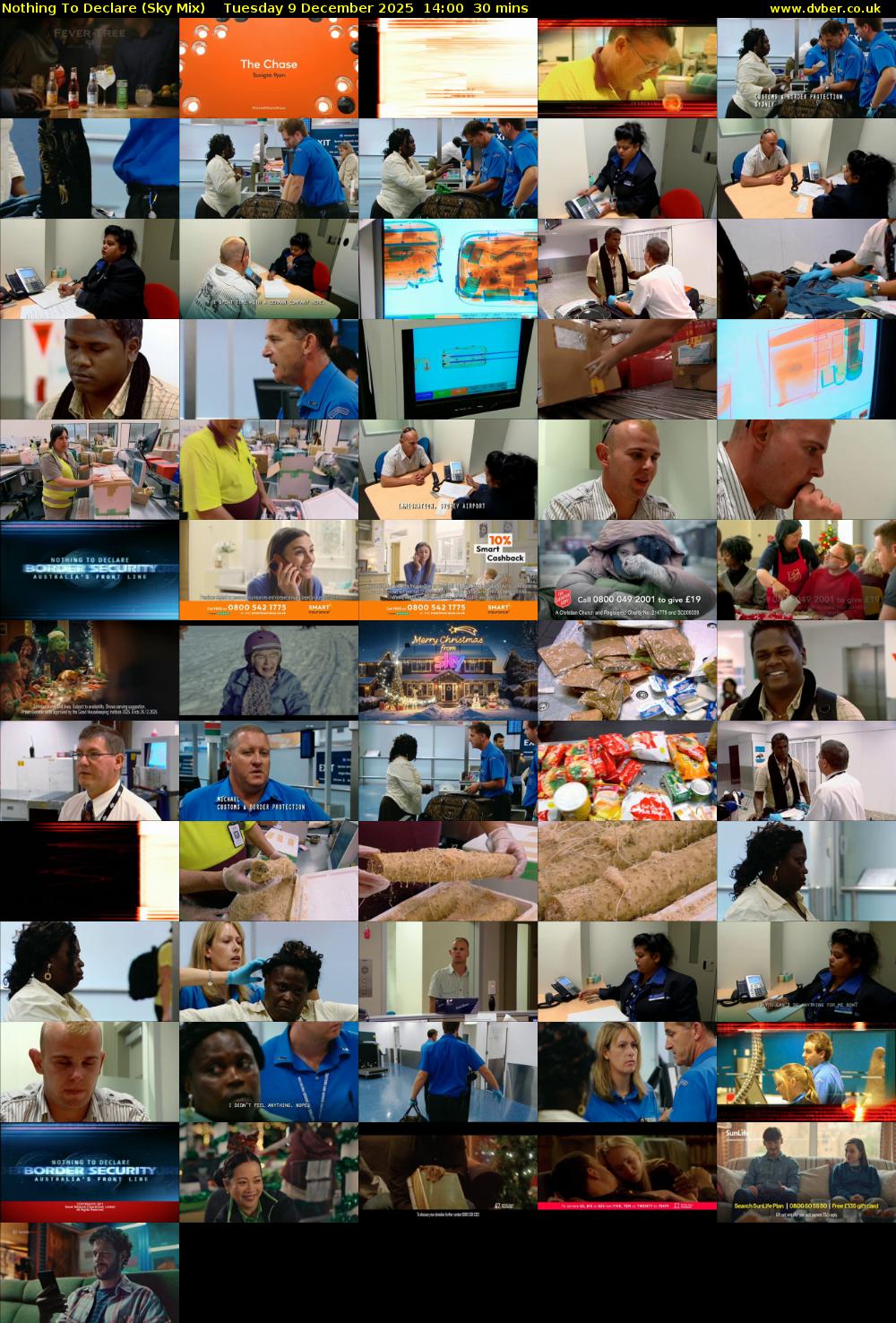 Nothing To Declare (Sky Mix) Tuesday 9 December 2025 14:00 - 14:30