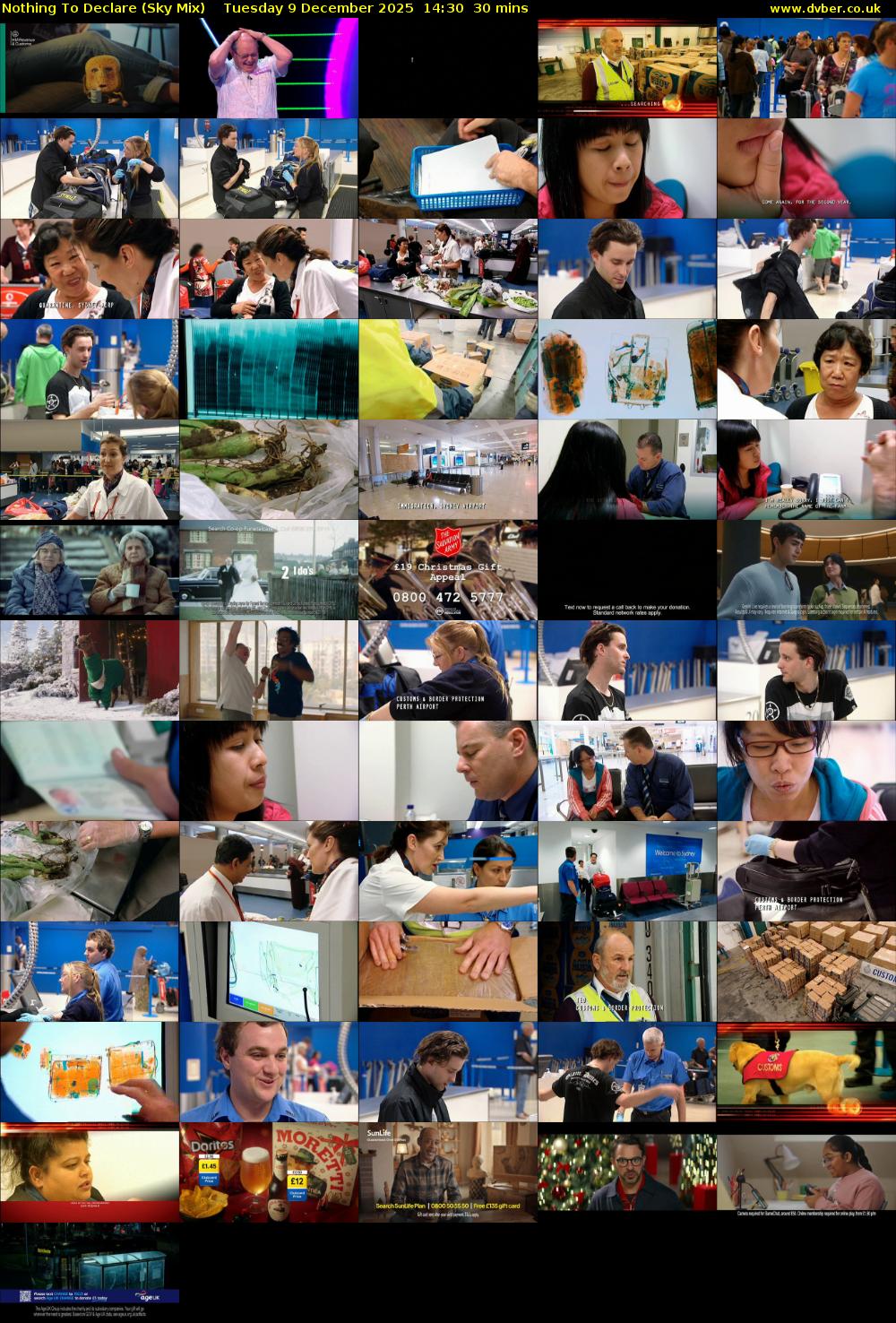 Nothing To Declare (Sky Mix) Tuesday 9 December 2025 14:30 - 15:00