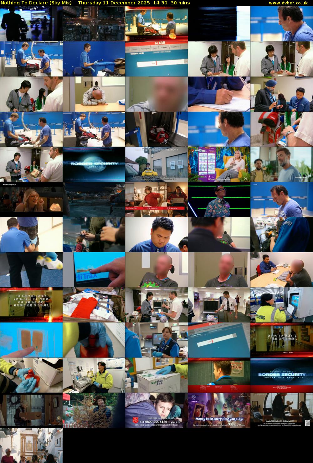 Nothing To Declare (Sky Mix) Thursday 11 December 2025 14:30 - 15:00