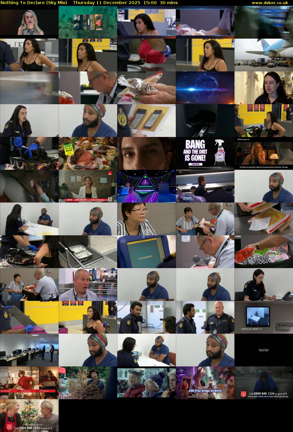 Nothing To Declare (Sky Mix) Thursday 11 December 2025 15:00 - 15:30