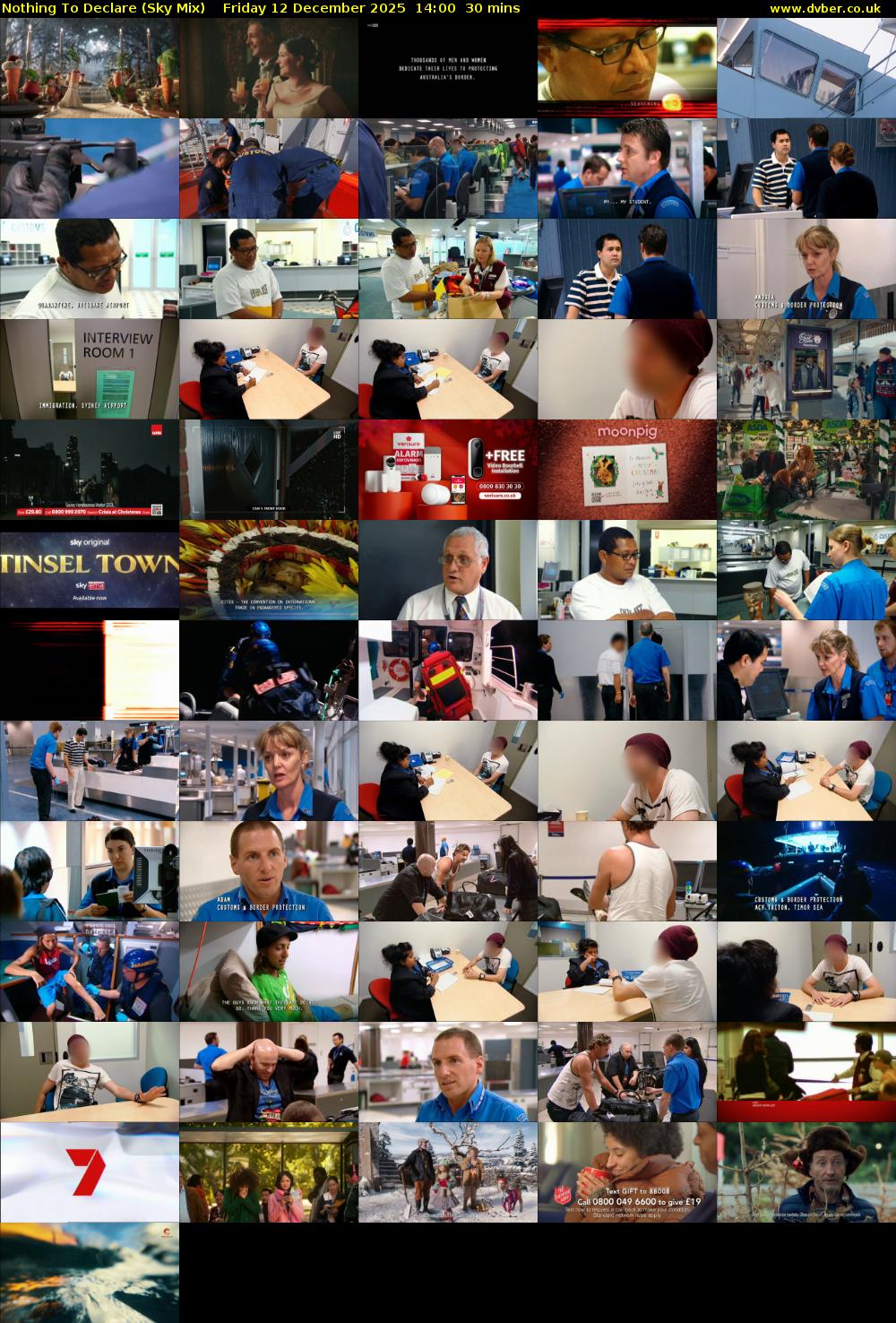 Nothing To Declare (Sky Mix) Friday 12 December 2025 14:00 - 14:30