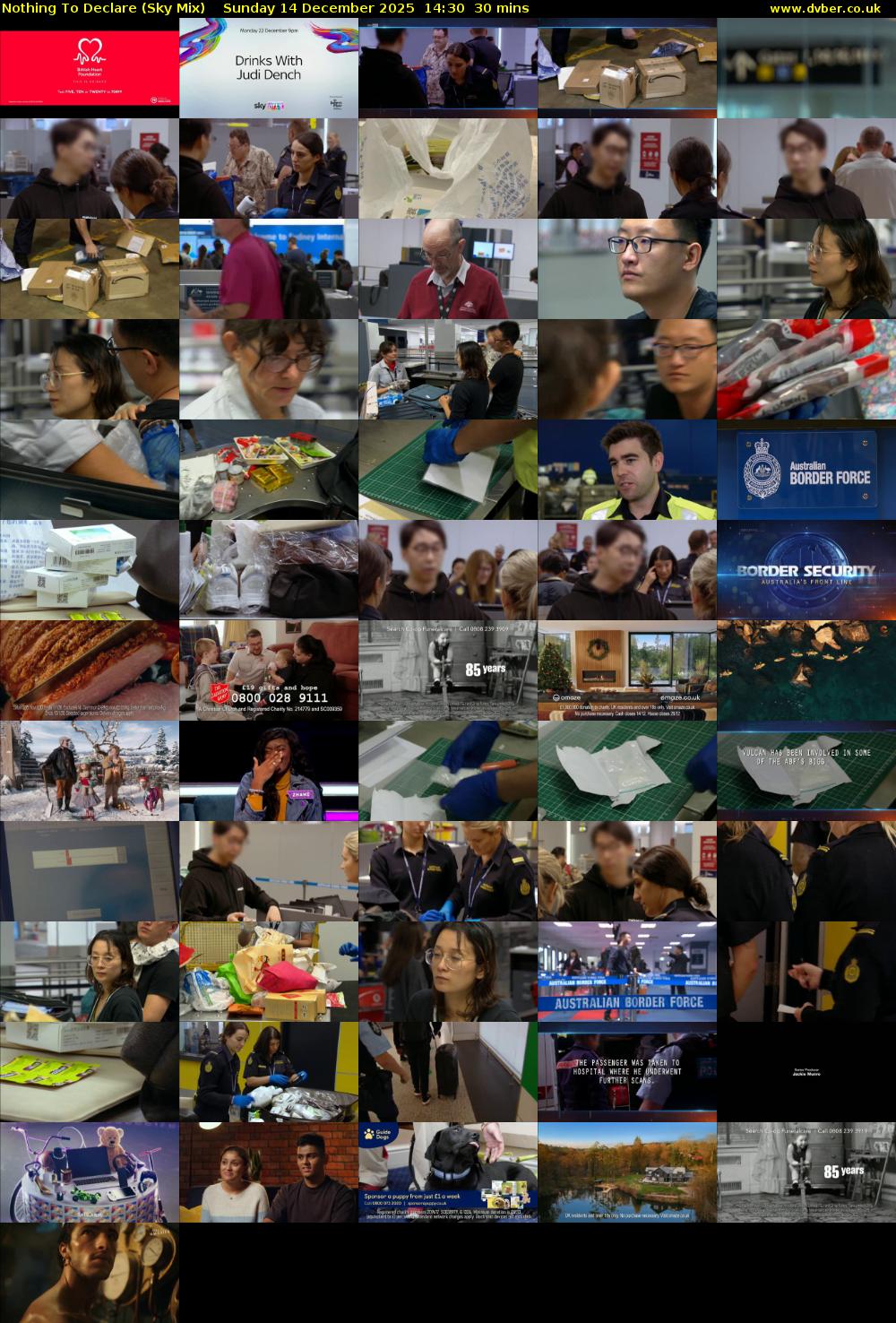 Nothing To Declare (Sky Mix) Sunday 14 December 2025 14:30 - 15:00