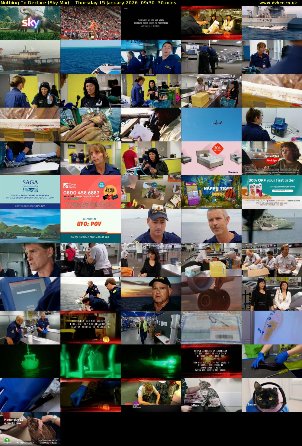 Nothing To Declare (Sky Mix) Thursday 15 January 2026 09:30 - 10:00