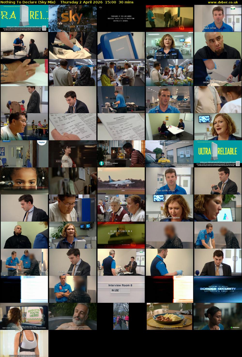 Nothing To Declare (Sky Mix) Thursday 2 April 2026 15:00 - 15:30