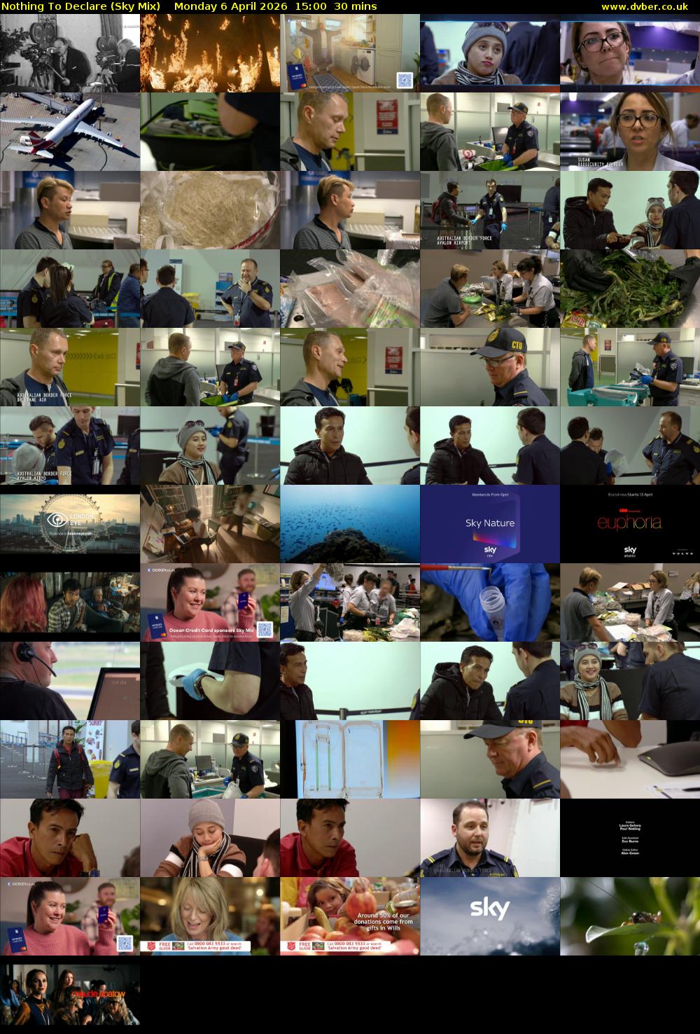 Nothing To Declare (Sky Mix) Monday 6 April 2026 15:00 - 15:30