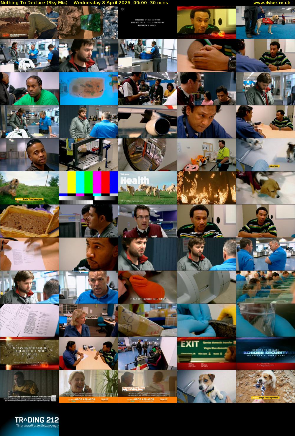 Nothing To Declare (Sky Mix) Wednesday 8 April 2026 09:00 - 09:30