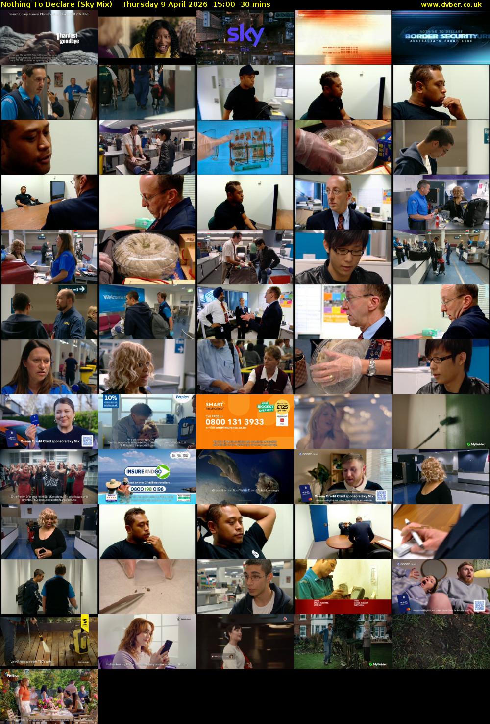 Nothing To Declare (Sky Mix) Thursday 9 April 2026 15:00 - 15:30