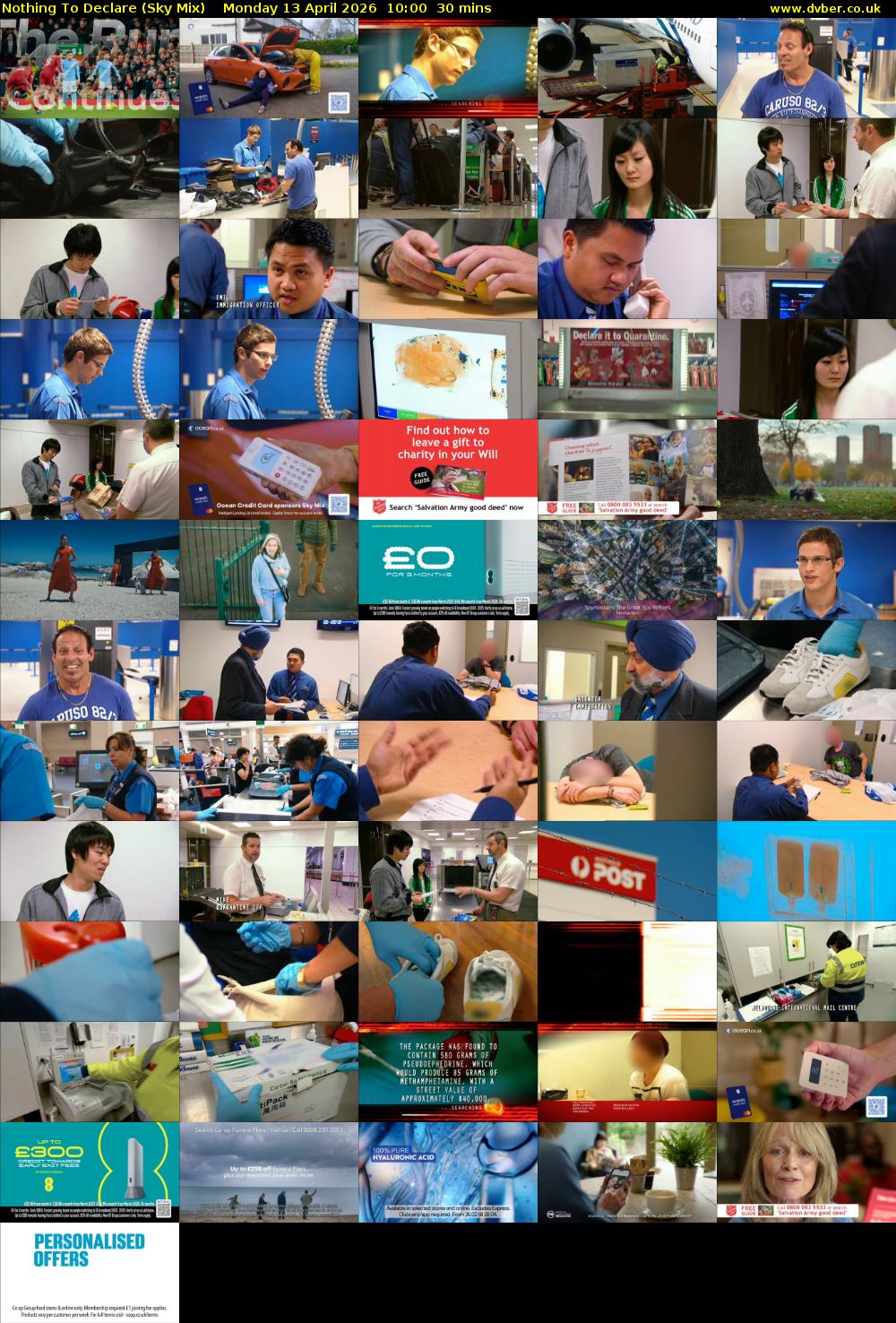 Nothing To Declare (Sky Mix) Monday 13 April 2026 10:00 - 10:30